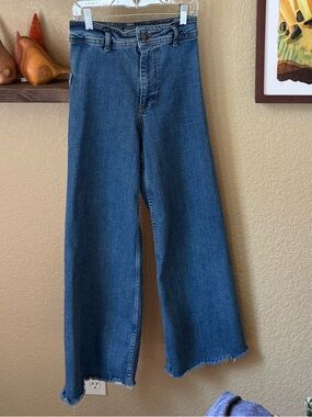 Zara Marine High Waisted Jeans 2